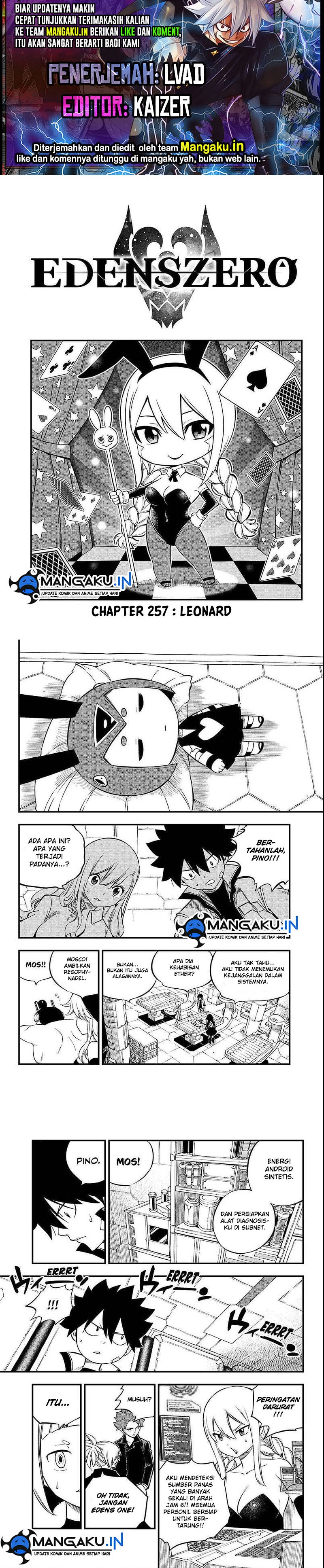 Eden’s Zero Chapter 257